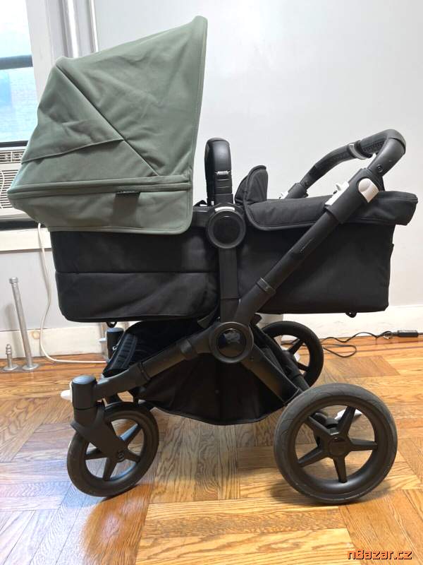 bugaboo donkey 5 mono kompletní sada zelený vrch,